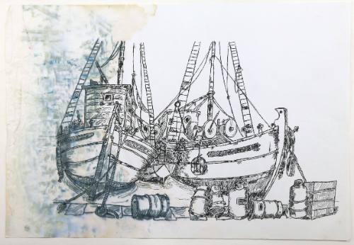 Καϊκια στο Λιμάνι