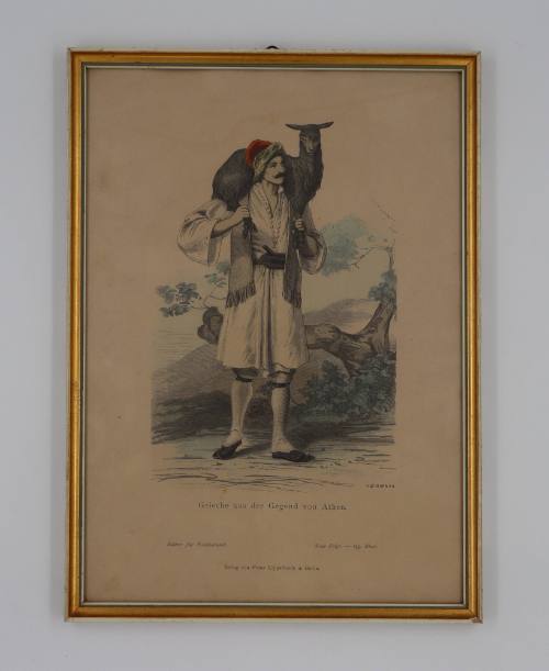 Έλληνας με παραδοσιακή ενδυμασία από την Αθήνα