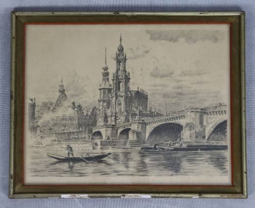 Γέφυρα στον ποταμό της Δρέσδης