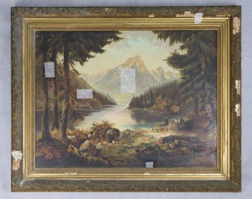 Λίμνη σε Βουνό