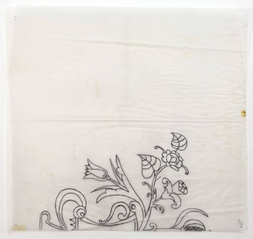 Μισό μοτίβο λουλούδια