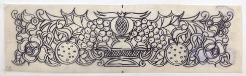 Μοτίβο φρούτων-λουλουδιών