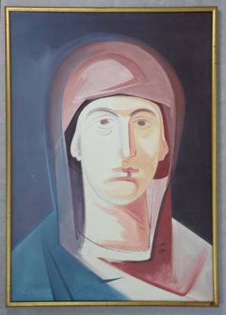 Παναγία στα μπλε