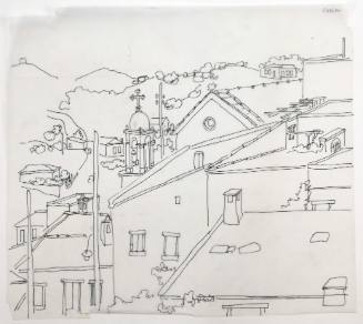 Τοπίο με εκκλησία