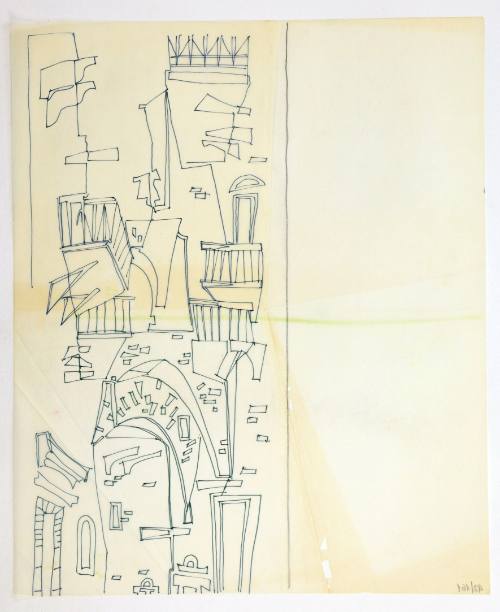 Σοκάκι με σπίτια