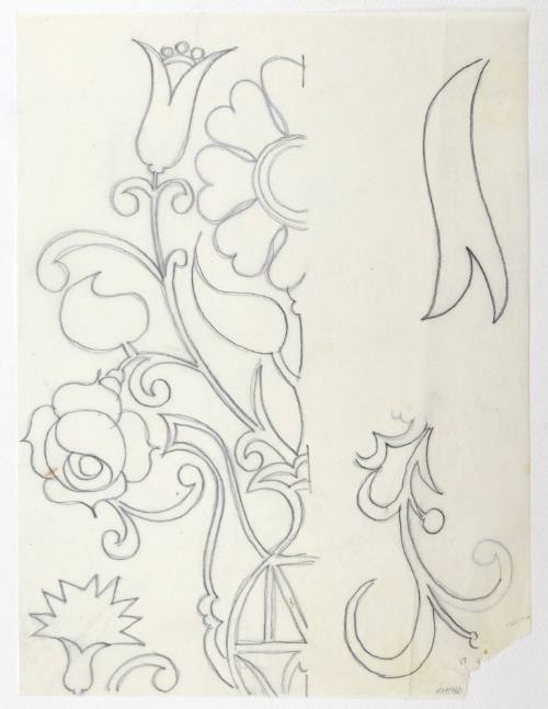 Mοτίβο με λουλούδια (ημιτελές)