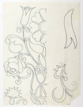 Mοτίβο με λουλούδια (ημιτελές)