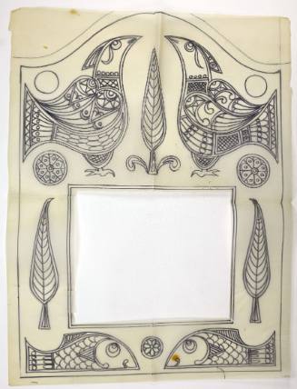 Μοτίβο με Πουλιά και Ψάρια