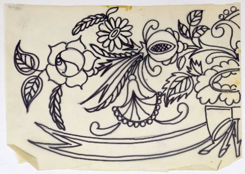 Μοτίβο με λουλούδια