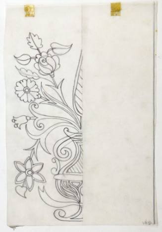 Μισό Βάζο με Λουλούδια