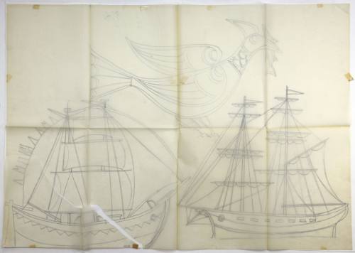 Προσχέδιο καραβιού-πουλί