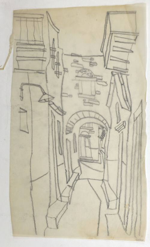 Σκίτσο από χιώτικο χωριό