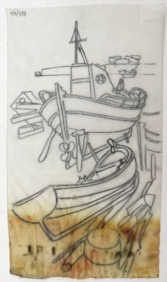 Καΐκια σε καρνάγιο