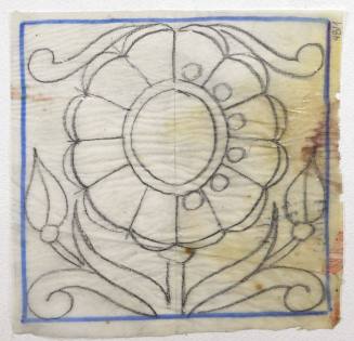 Μοτίβο με λουλούδι