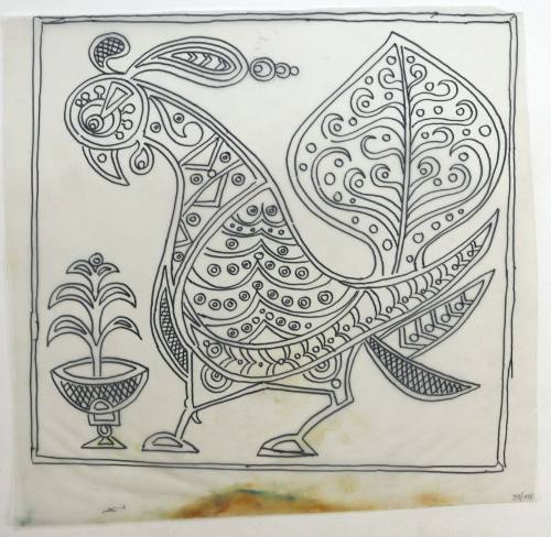 Μοτίβο με Πουλί