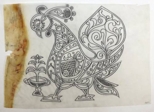 Μοτίβο με πουλί