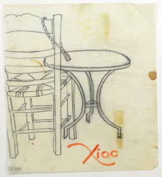 Καρέκλα και τραπέζι