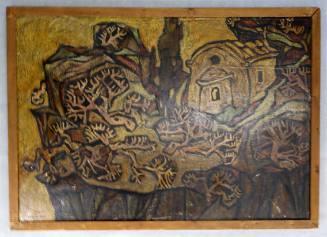 Τοπίο με εκκλησάκι