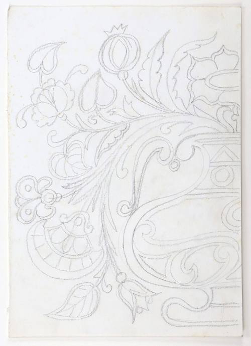 Μισό βάζο με λουλούδια