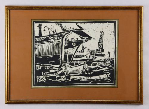 Καΐκια σε μώλο