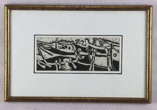 Καΐκια σε μώλο