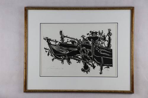 Καΐκια σε μώλο