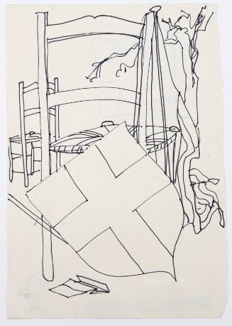 Εθνόσημο και καρέκλα