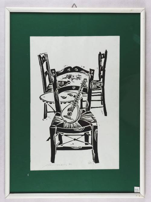 Καρέκλα με μπουζούκι