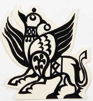 Σφραγίδα για τύπωμα υφάσματος, Γρύπας