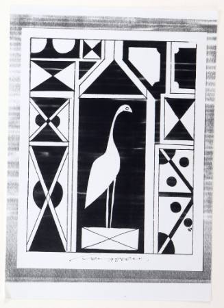 Μοτίβο με πουλί