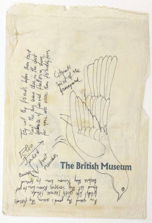 Πουλί και σημειώσεις