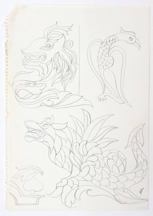 Δράκοι και πουλί