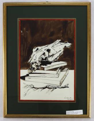 Νεκρή φύση με κρανίο