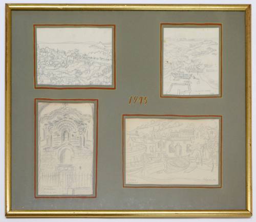 Σχέδια με τοπία της Χίου