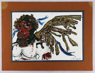 Άγγελος με Αντιασφυξιογόνο Μάσκα