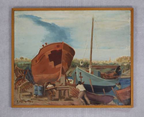 Καΐκια στο καρνάγιο