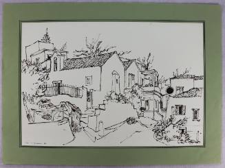 Εκκλησάκι και σπίτια