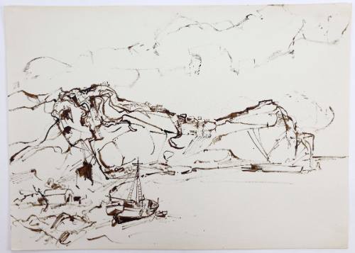 Καΐκι σε λιμάνι