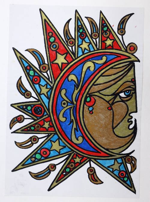 Φεγγάρι με Άστρα