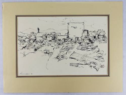 Εκκλησάκι και μύλος, Ψαρά