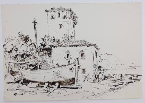 Καστρόσπιτα και βάρκα