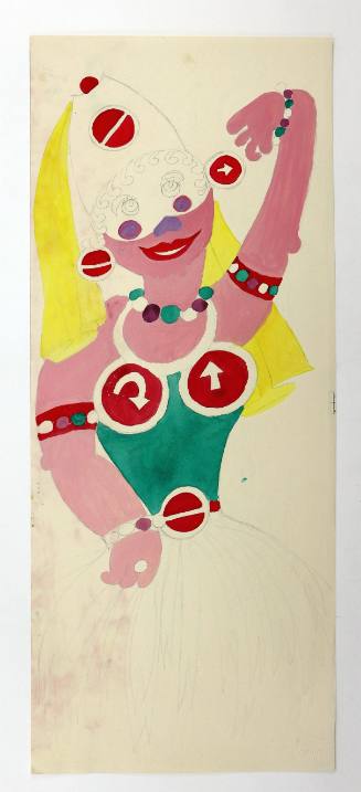 Γυναικεία φιγούρα με σήματα τροχαίας