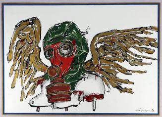 Άγγελος με Αντιασφυξιογόνο Μάσκα