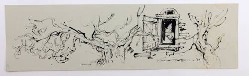 Παράθυρο με δέντρα