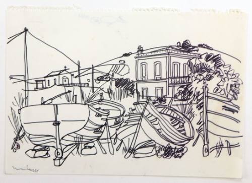 Βάρκες στη στεριά