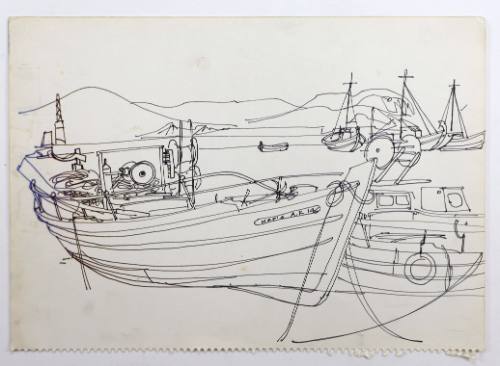 Τοπίο Ψαρά-Βάρκες