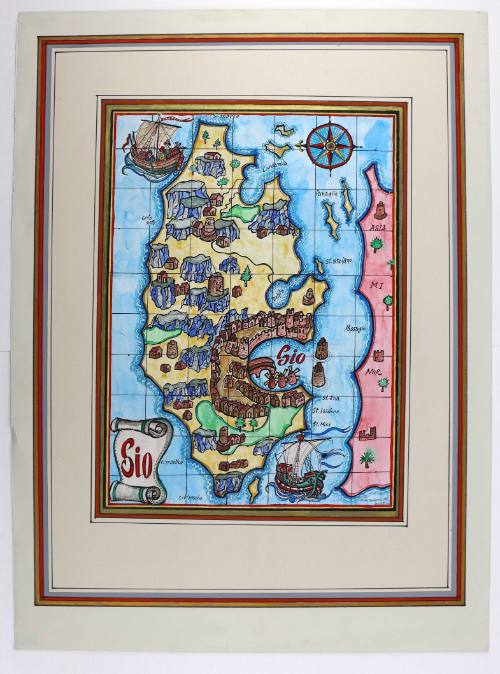 Χάρτης της Χίου, Μεσαιωνικός