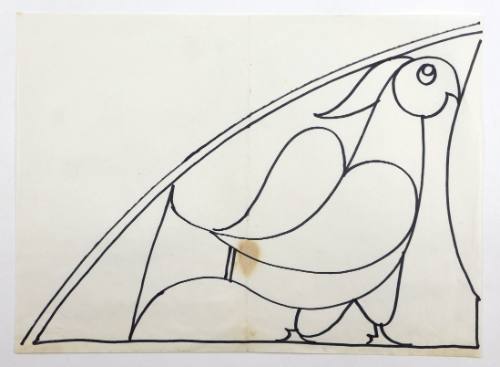 Μοτίβο με πουλί