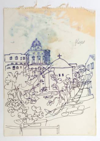 Τοπίο με εκκλησίες (Ψαρά)