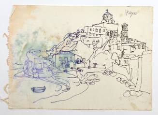 Τοπίο με εκκλησία (Ψαρά)